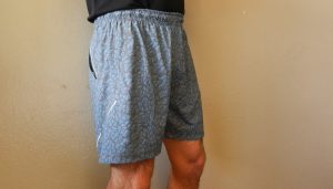 side view of tasc performance velocity shorts