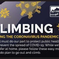 The Access Fund Releases Guidelines For Climbing During the COVID-19 Pandemic
