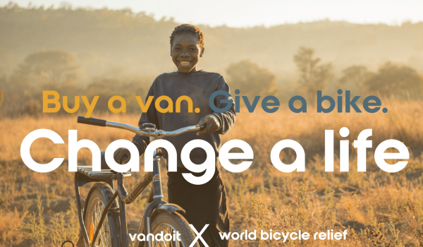 Adventure Van Company Vandoit Rebrands with A Bicycle Giving Initiative