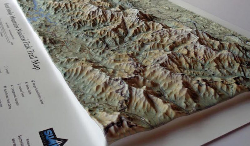 New Map Presents Great Smokey Mountains National Park in 3D