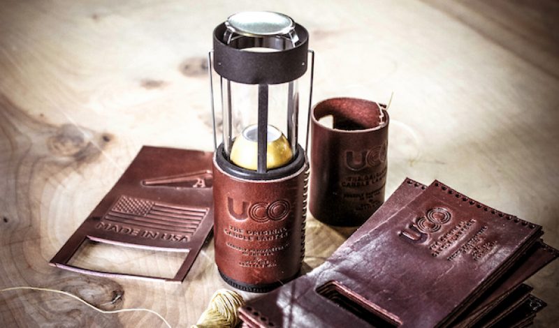 Hand-stitched Leather Sleeve for the UCO Original Candle Lantern 