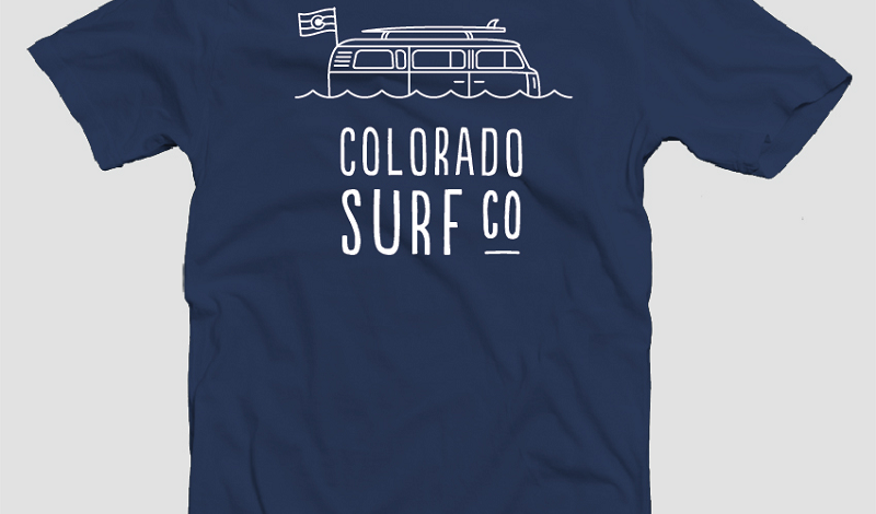 Colorado Wild Fire Tees’ New Colorado Surf Club Shirt