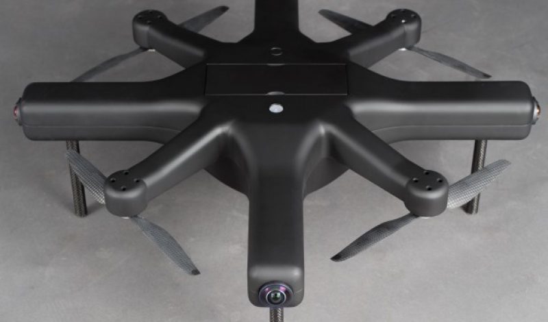 This Drone is the First to Capture 360º 4k Video