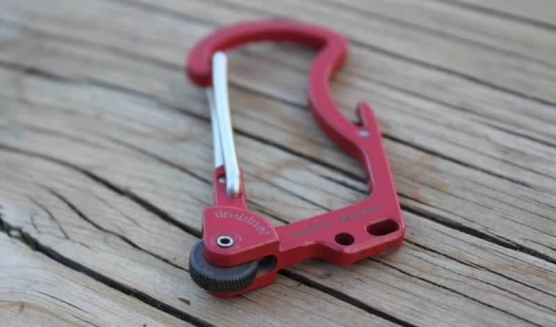 The Firebiner Turns the Humble Carabiner into a Survival Tool