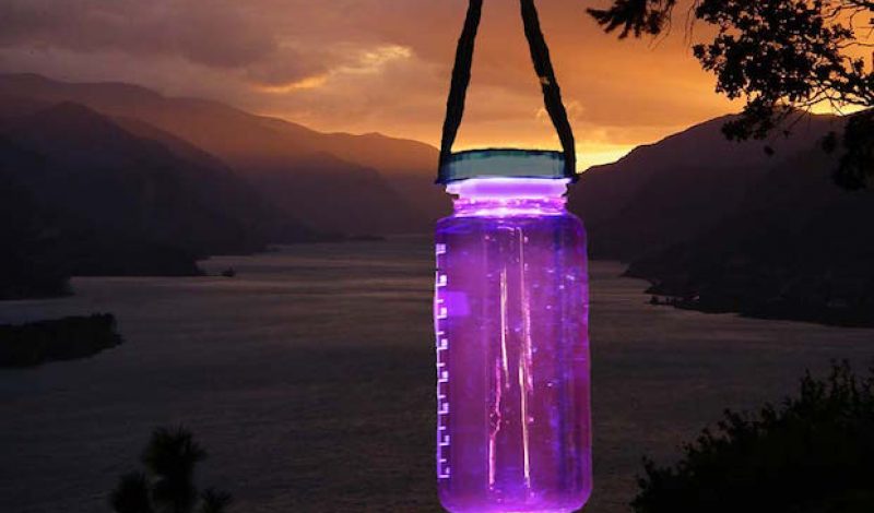 Turn Your Water Bottle into a Lantern with This Clever Product